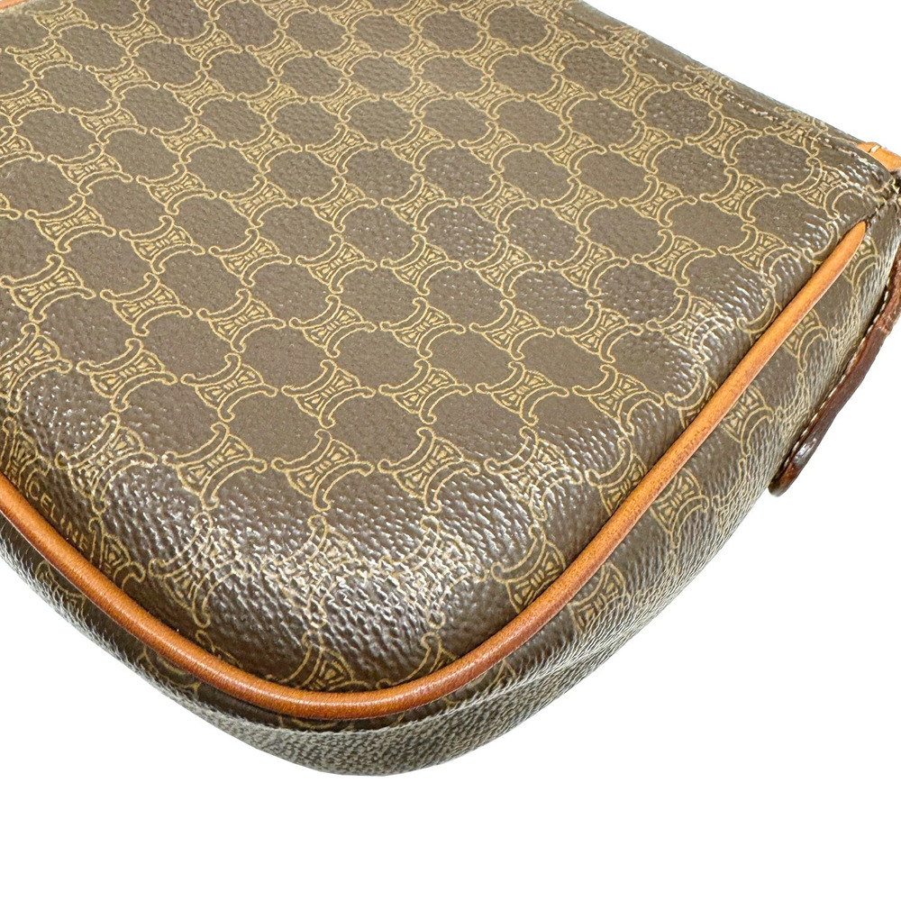 CELINE Macadam Shoulder Bag Triomphe Leather - Picture 7 of 11